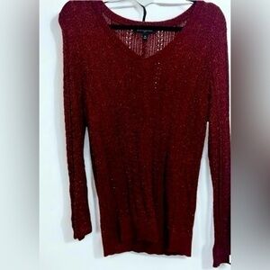 Banana republic sweater - size medium- maroon